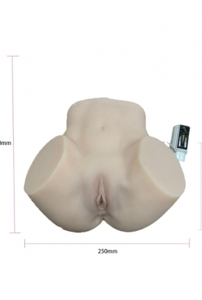 23CM Titreimli Sper Realistik Kala Mastrbatr